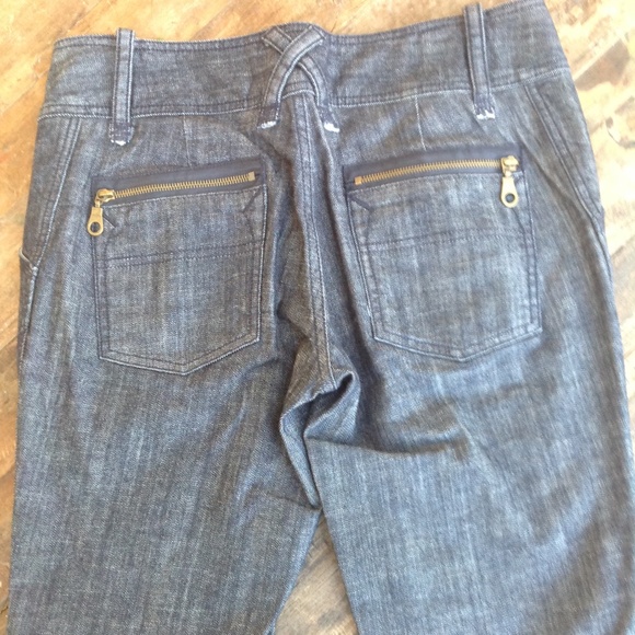 Anthropologie Louie Denim Knee length Capri Sz10 - Picture 7 of 9